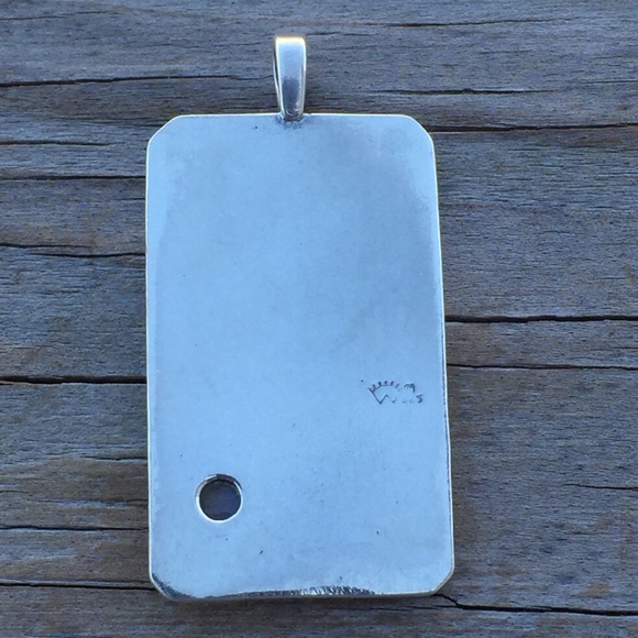 Moon Tarot Pendant Sterling Silver Rbw Moonstone - Picture 6 of 7